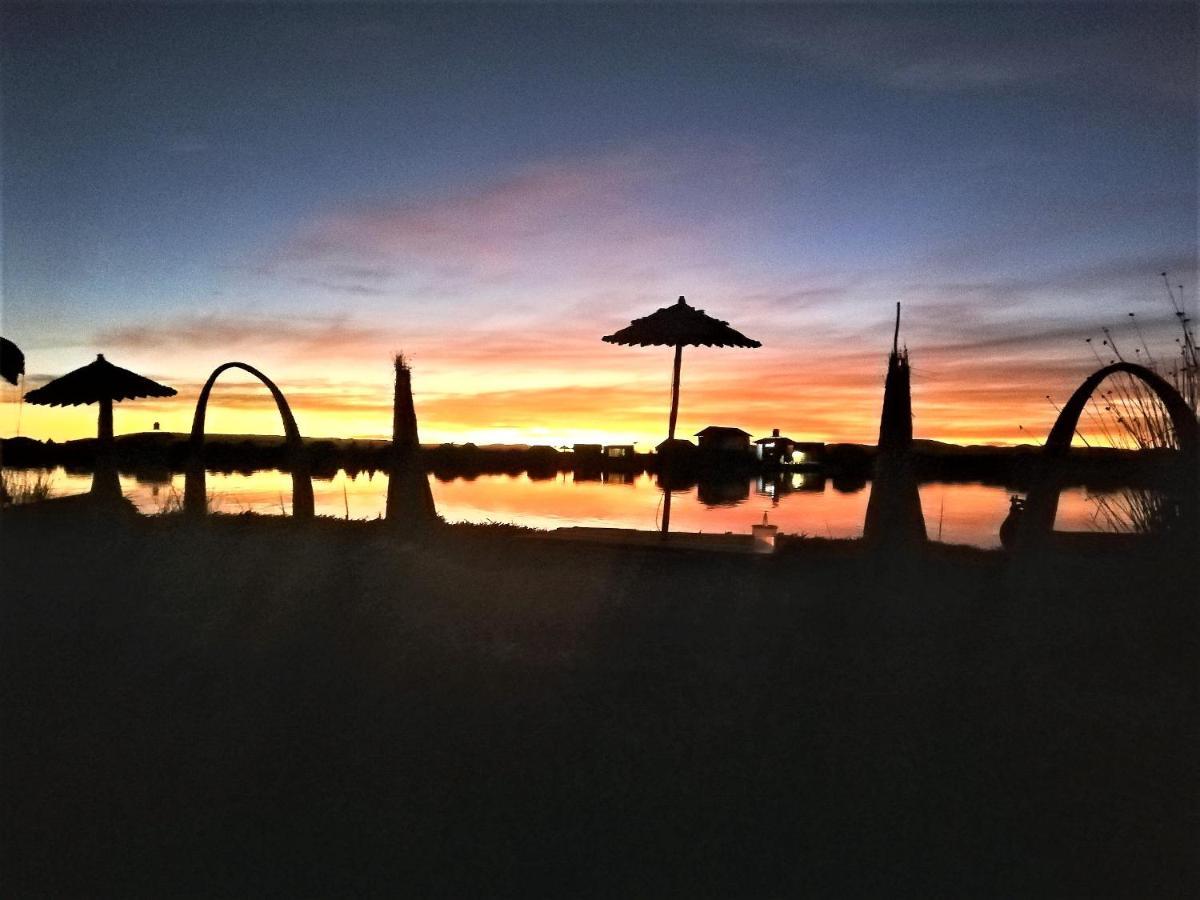 普诺Titicaca Habitacion Panoramica Vista Al Amanecer别墅 外观 照片