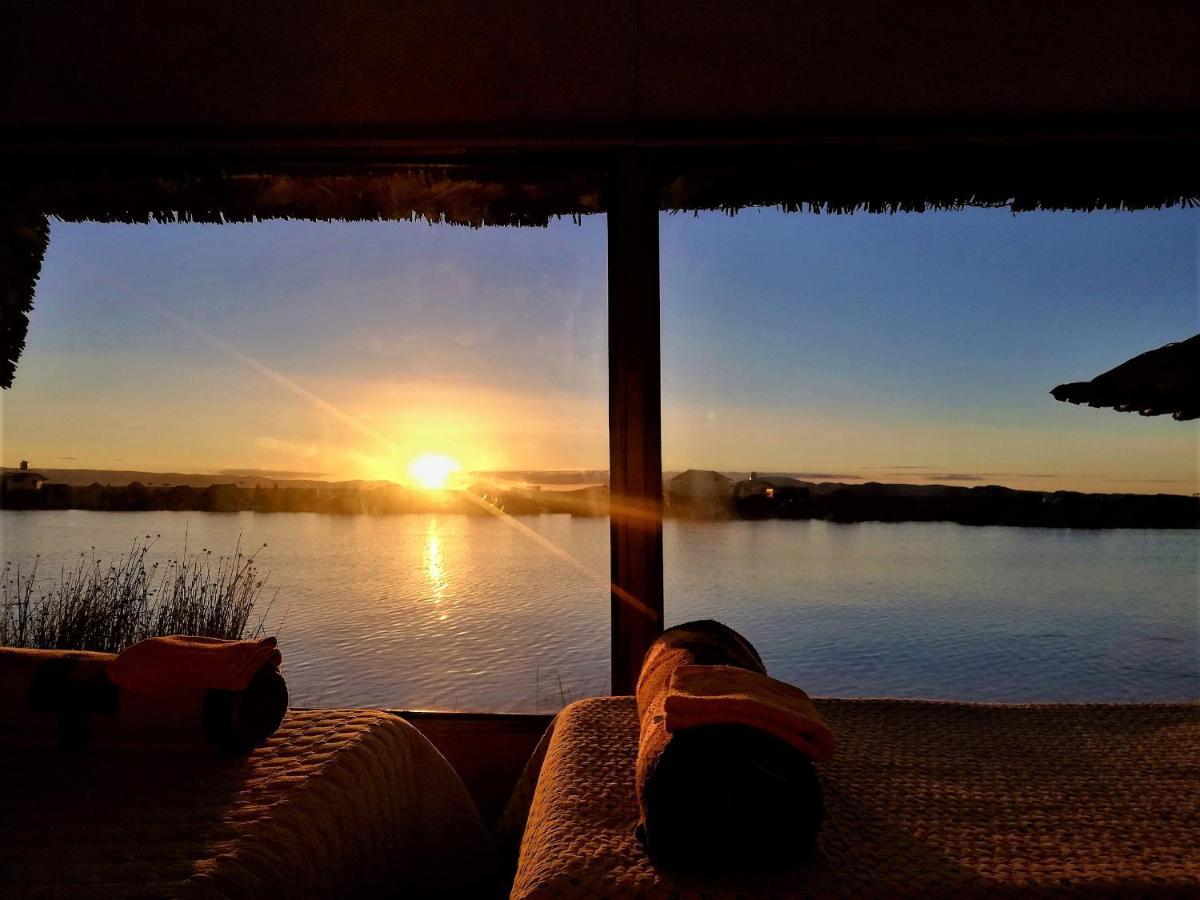 普诺Titicaca Habitacion Panoramica Vista Al Amanecer别墅 外观 照片