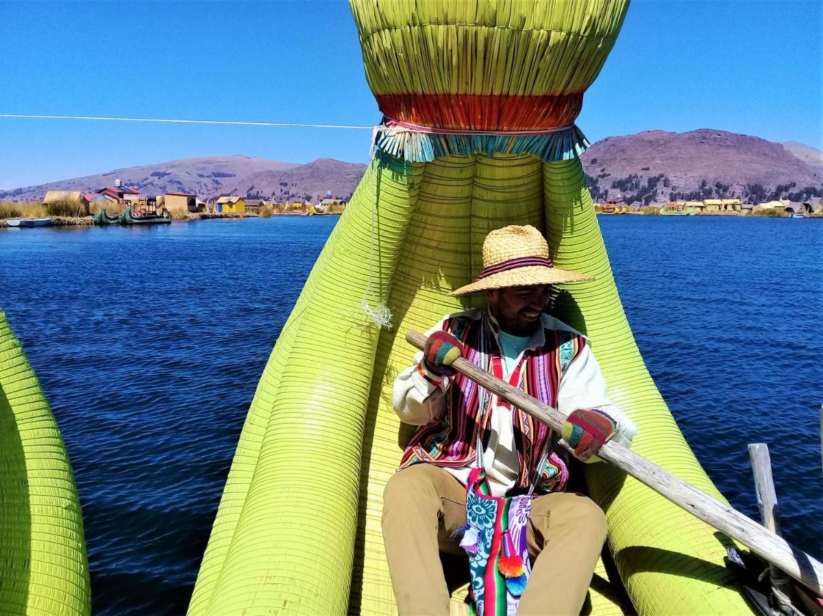 普诺Titicaca Habitacion Panoramica Vista Al Amanecer别墅 外观 照片