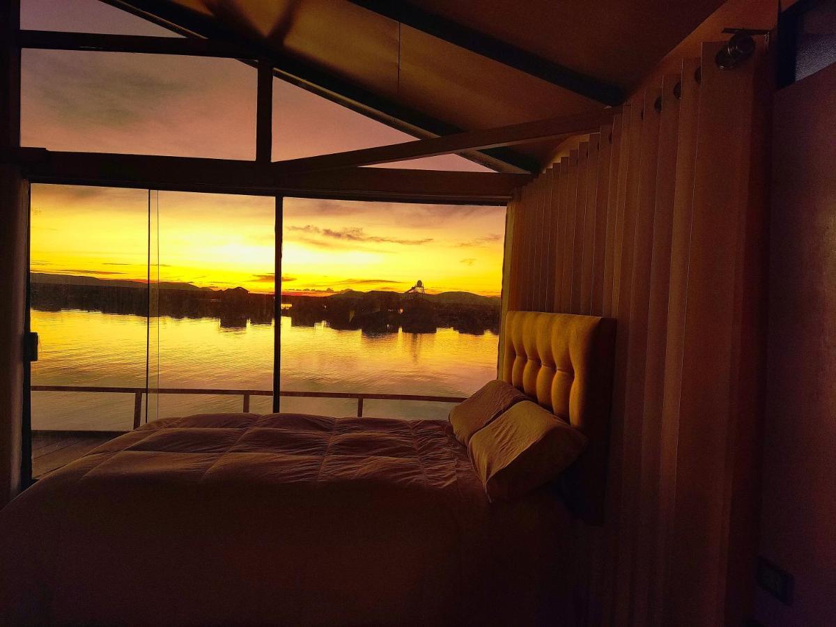 普诺Titicaca Habitacion Panoramica Vista Al Amanecer别墅 外观 照片