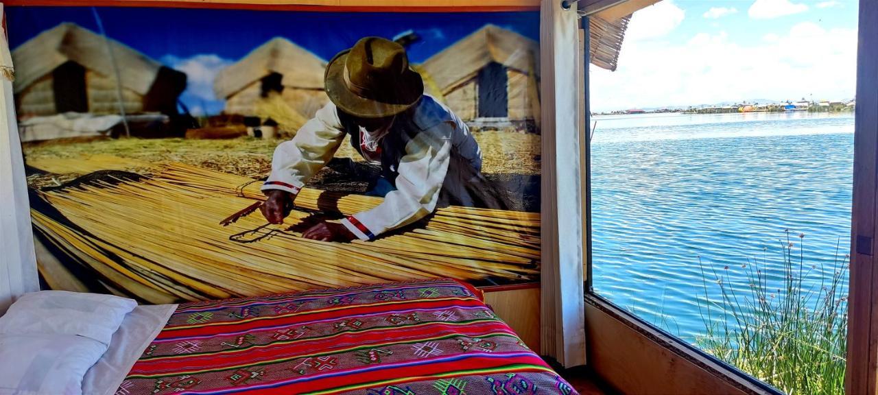 普诺Titicaca Habitacion Panoramica Vista Al Amanecer别墅 外观 照片