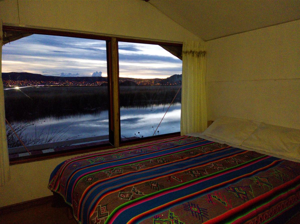 普诺Titicaca Habitacion Panoramica Vista Al Amanecer别墅 外观 照片