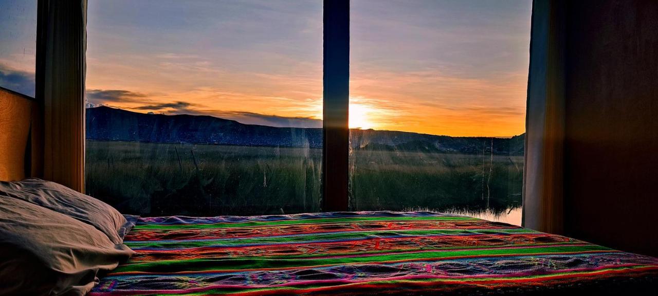普诺Titicaca Habitacion Panoramica Vista Al Amanecer别墅 外观 照片