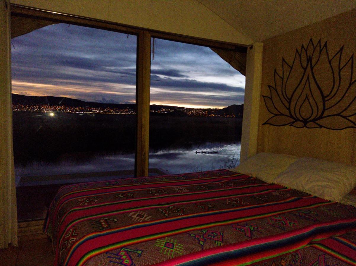 普诺Titicaca Habitacion Panoramica Vista Al Amanecer别墅 外观 照片