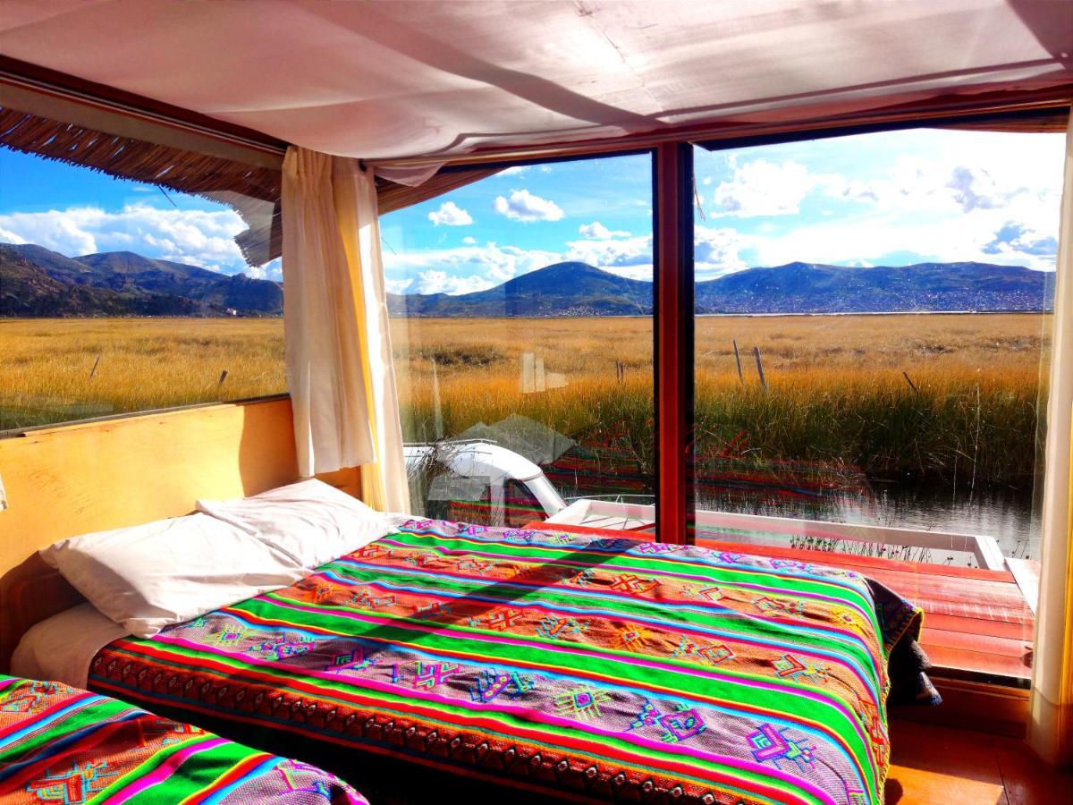 普诺Titicaca Habitacion Panoramica Vista Al Amanecer别墅 外观 照片