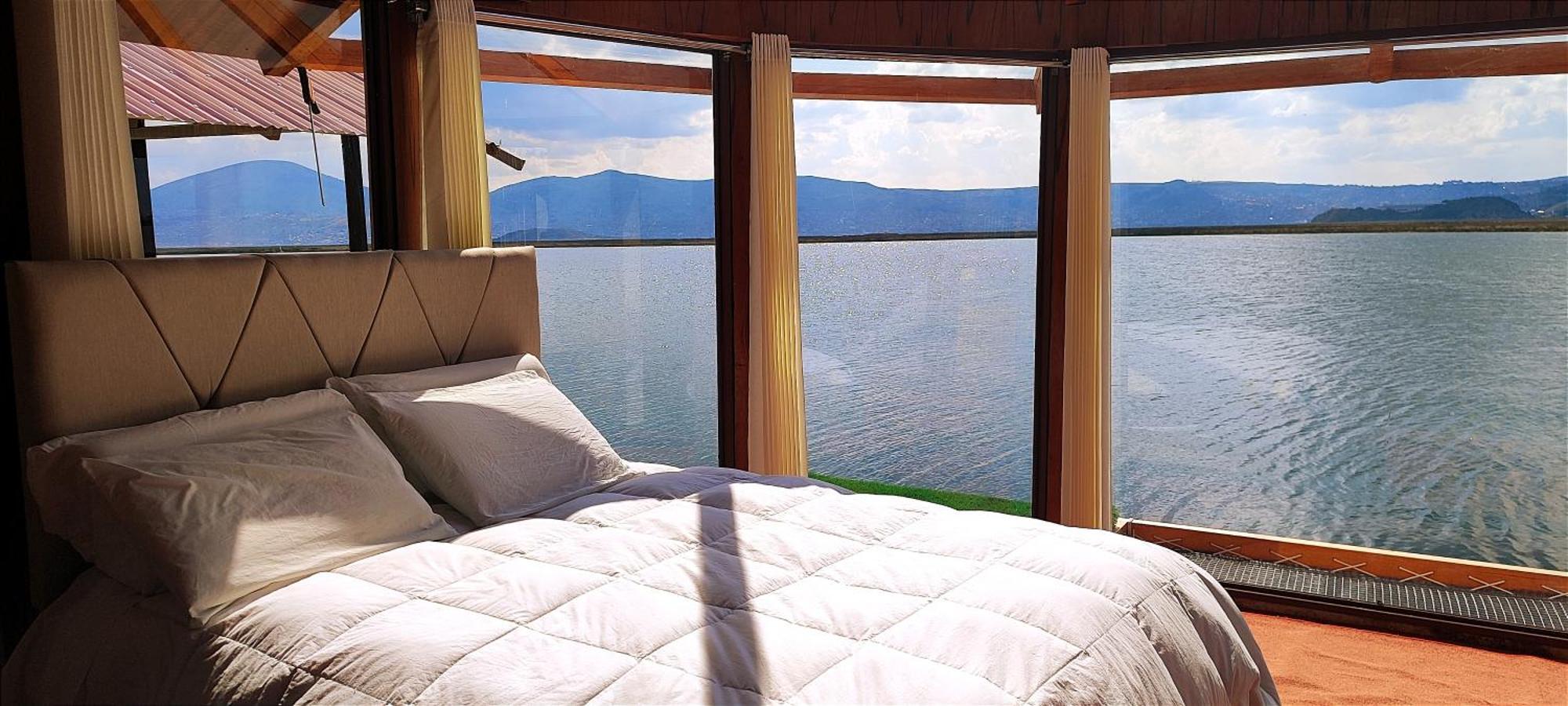 普诺Titicaca Habitacion Panoramica Vista Al Amanecer别墅 外观 照片
