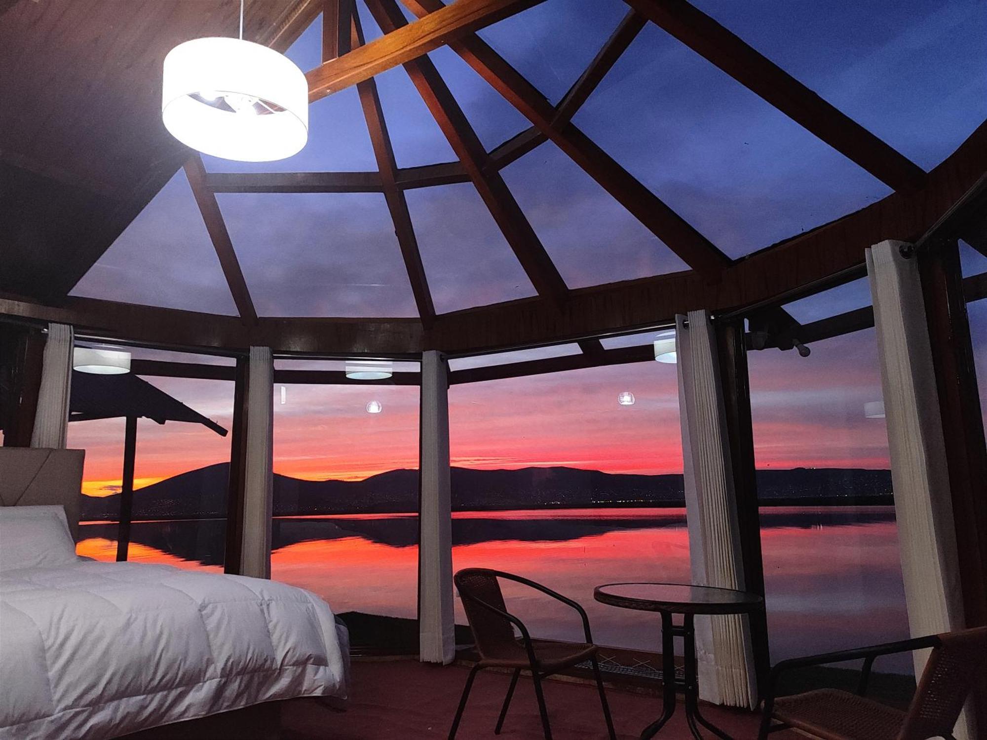 普诺Titicaca Habitacion Panoramica Vista Al Amanecer别墅 外观 照片